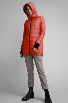 Chamarras Canada Goose Mujer Outlet - Ellison Chaqueta De Plumas Rojos YJ8205761
